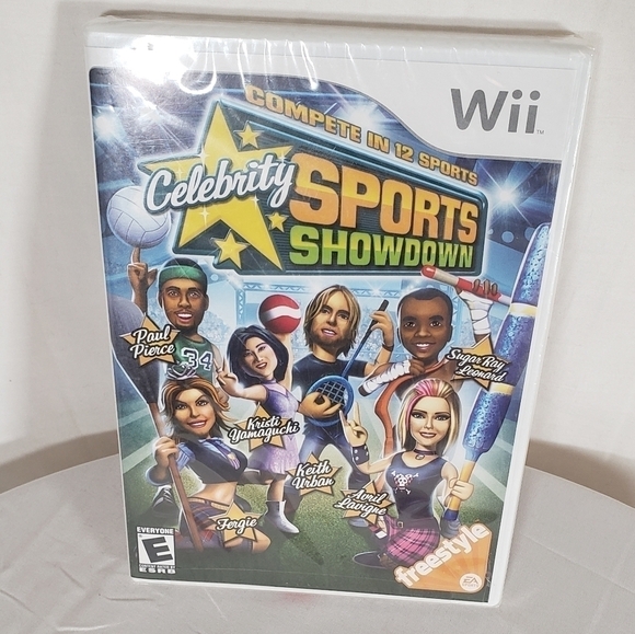 New Sealed Nintendo Wii Sports Celebrity Showdown Video Game - Picture 3 of 3